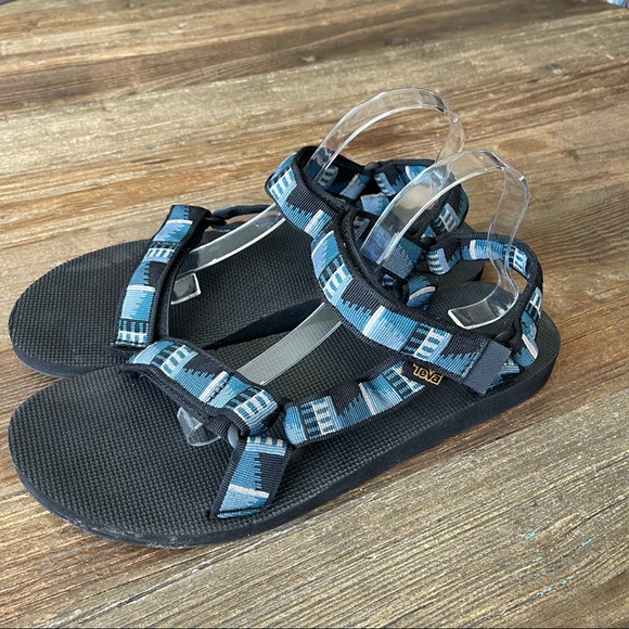 Teva Men's Original Universal - Peaks Black Size 12 - Picture 4 of 9